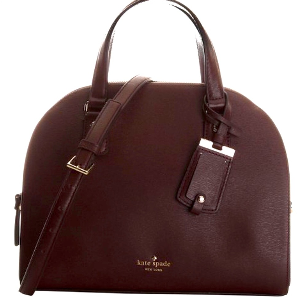 Rare Cocoa Kate Spade dome bag